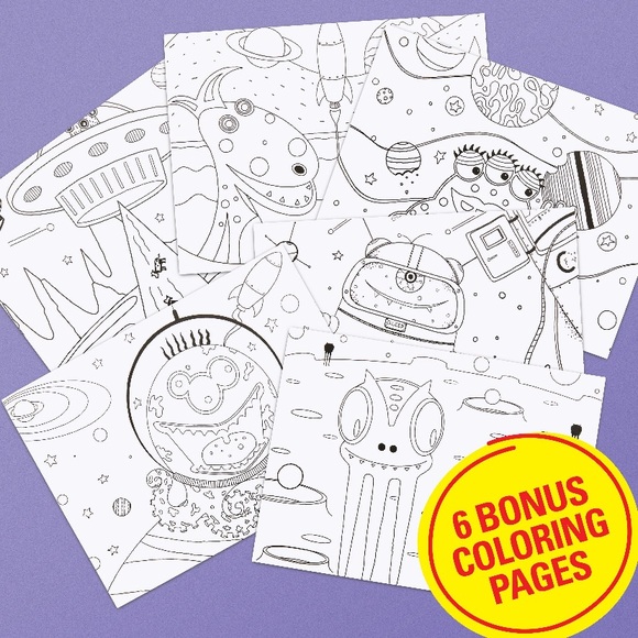 ๐ Sharpie Markers and Coloring Pages - Picture 4 of 5